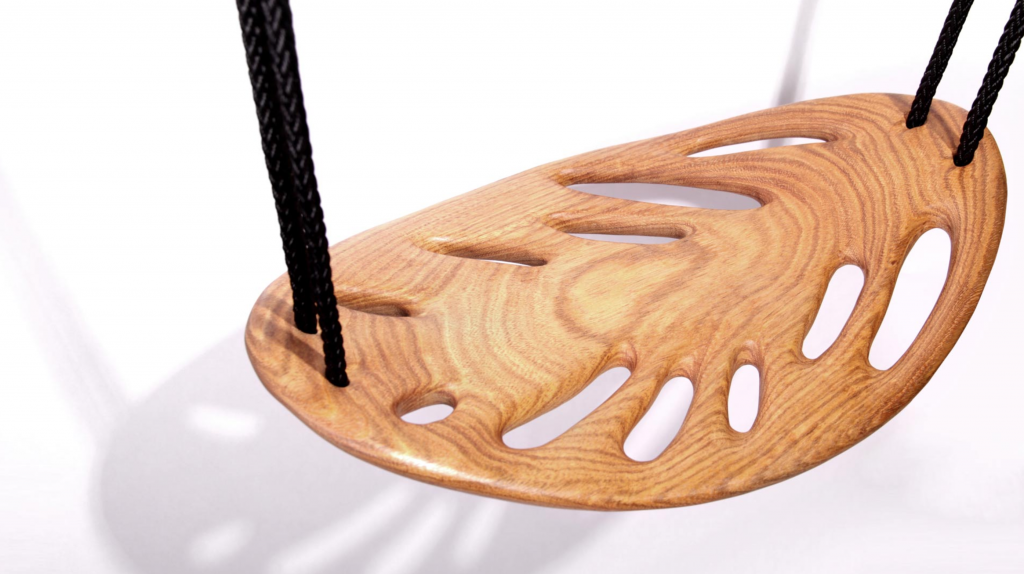  Buy Iroko Leaf Swing by Veronica Mar