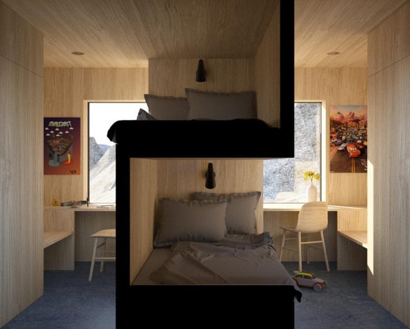 BUNK BED BY VARDEHAUGEN ARCHITECT